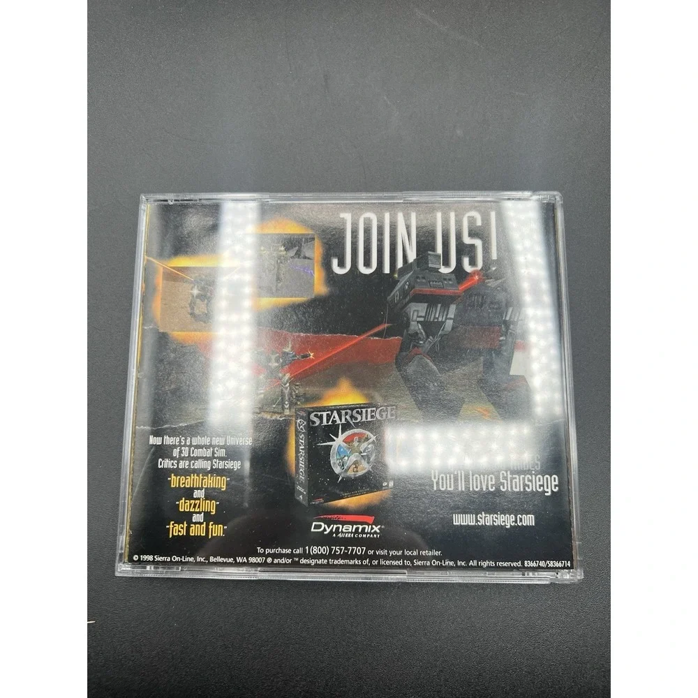 Starsiege‎ Tribes PC Big Box Complete